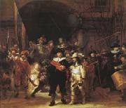 REMBRANDT Harmenszoon van Rijn The Night Watch (mk08) oil on canvas